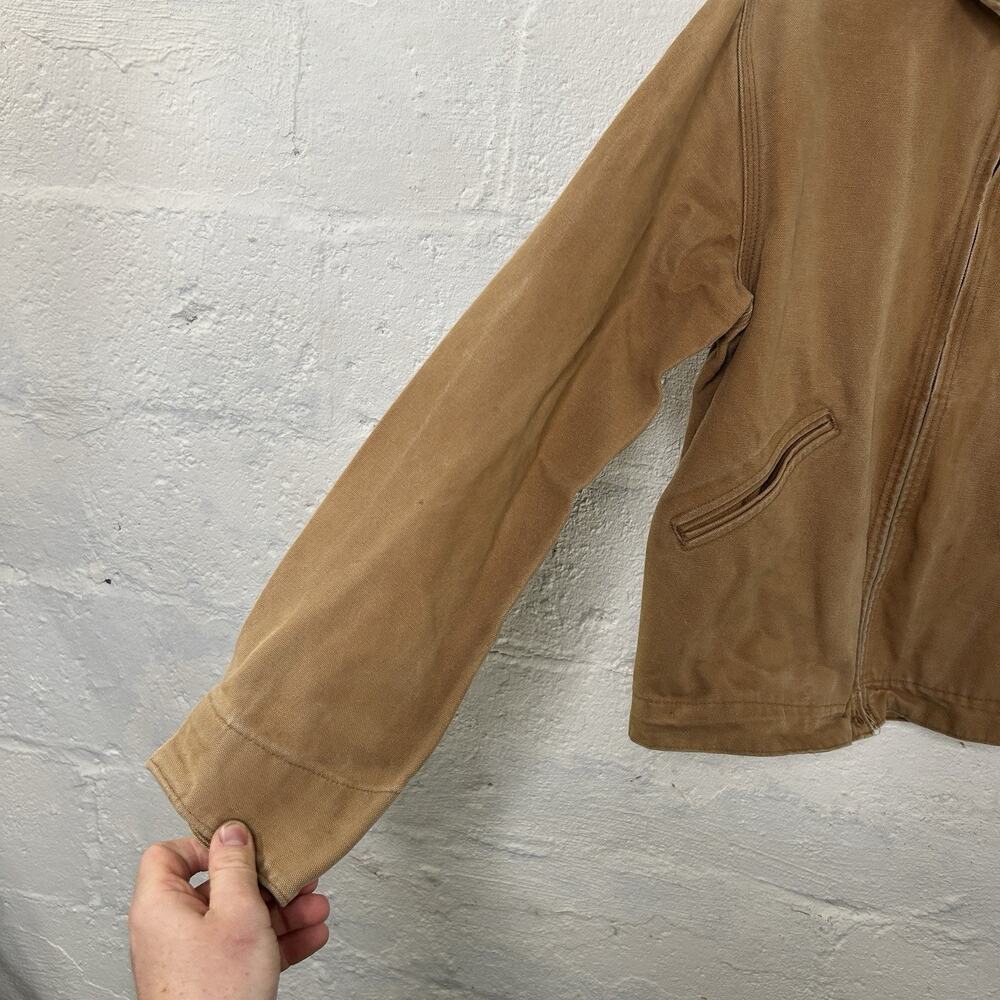 Vintage Carhartt Unlined Detroit Jacket “Brown” JU1216 J97 - Picture 8 of 14